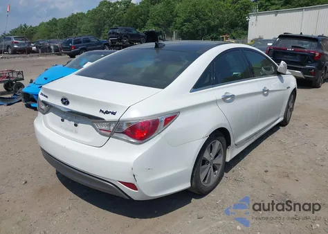 2012 Hyundai Sonata Hybrid из США, поврежденный, VIN KMHEC4A48CA044179